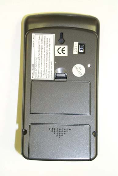 Wireless Doorbell Receiver w/ Digital Clock - FCC ID QZHSCILSC352 - Styling city industries ltd.