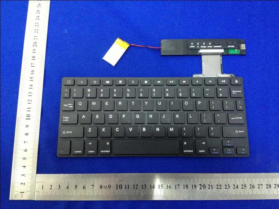 Scissors feet ABS Bluetooth Keyboard - FCC ID QZMHB023A - Shenzhen Bluekey Technology Co., Ltd