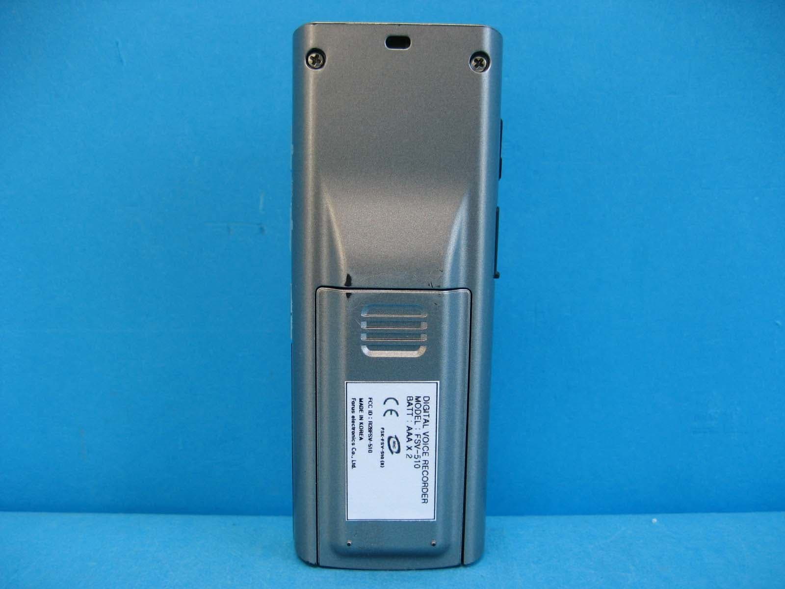 Digital Voice Recorder - FCC ID R28FSV-510 - Forus Electronics Co., Ltd. (4)