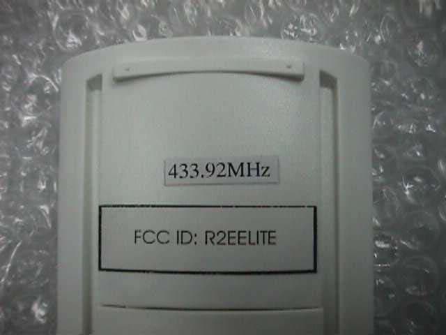 Wireless air conditioning plant control system. - FCC ID R2EELITE - Seeley International Pty. Ltd.