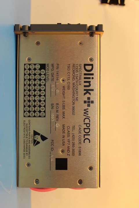 Dlink+ w/CPDLC. All-in-one data communications, CPDLC and ACARS in a single LRU - FCC ID R2H14114 - Software Development Alternatives, Inc. (1)