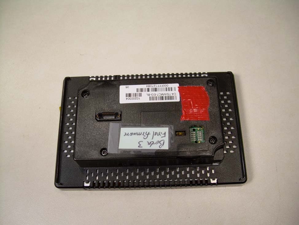 InfinityEdge Touch Screen - FCC ID R33D2 - Snap One, LLC