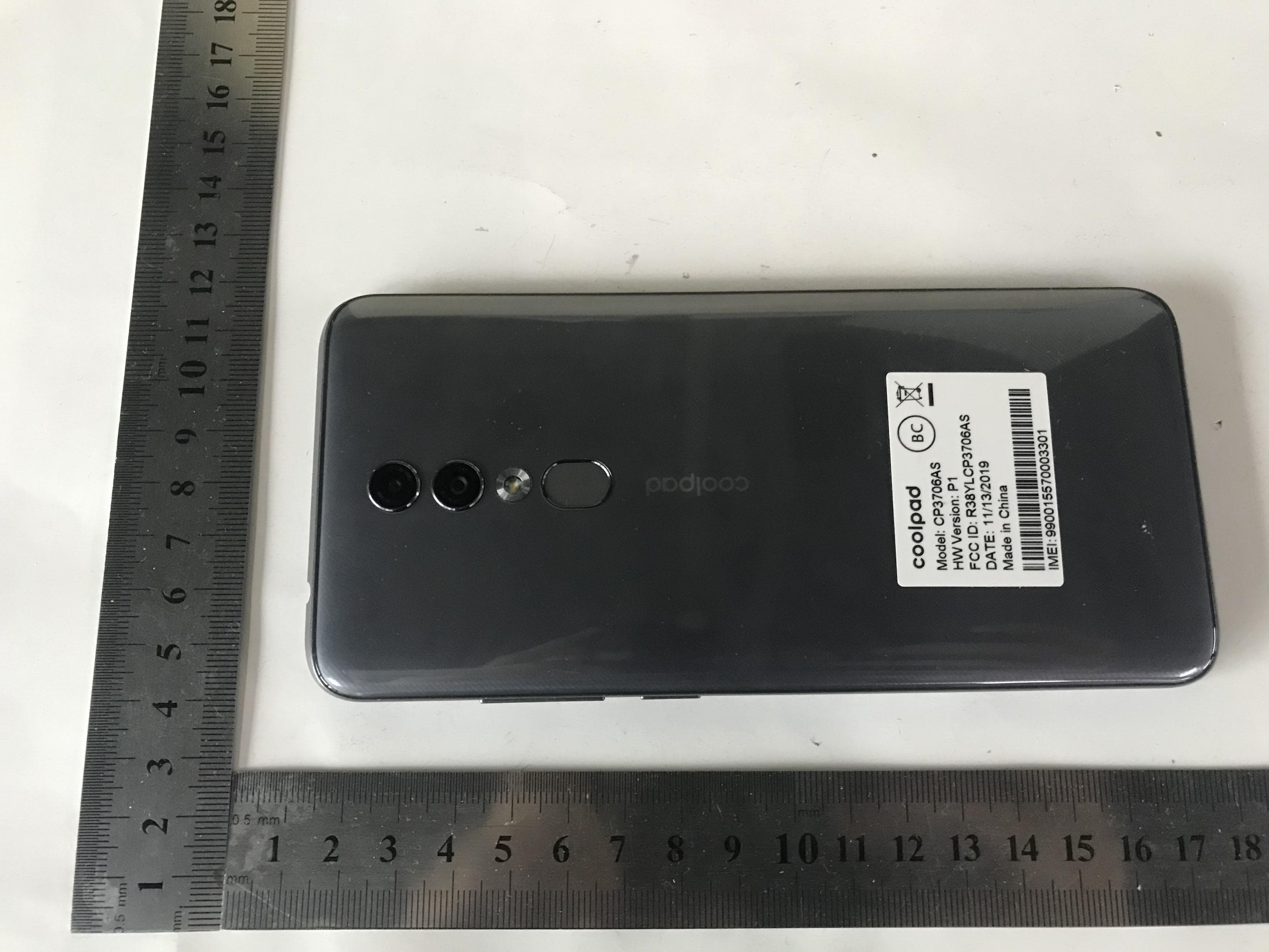 Smartphone (LTE/WCDMA/CDMA/GSM/BT/WIFI) - FCC ID R38YLCP3706AS - Yulong Computer Telecommunication Scientific (Shenzhen) Co. LTD (2)