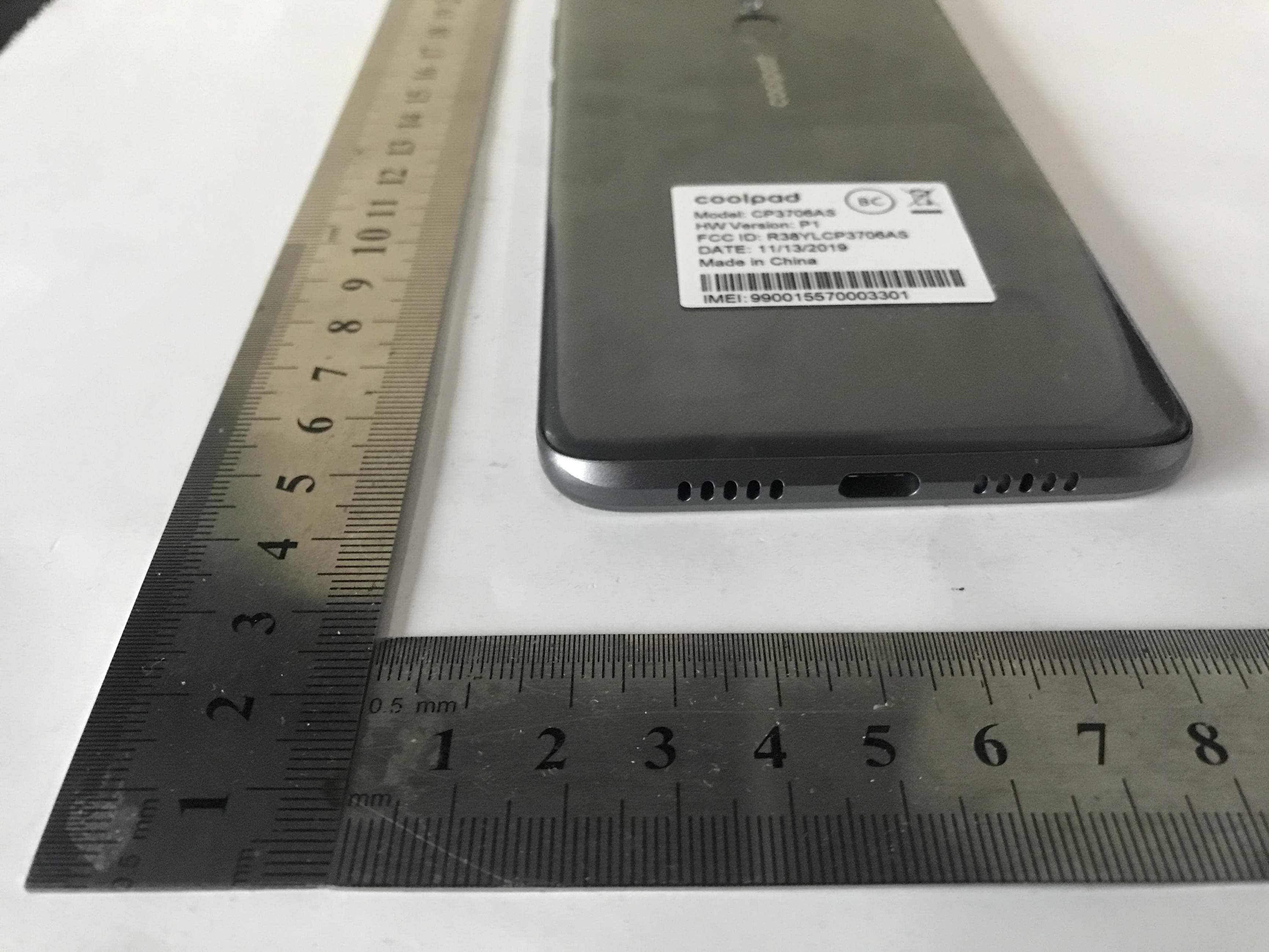 Smartphone (LTE/WCDMA/CDMA/GSM/BT/WIFI) - FCC ID R38YLCP3706AS - Yulong Computer Telecommunication Scientific (Shenzhen) Co. LTD (3)