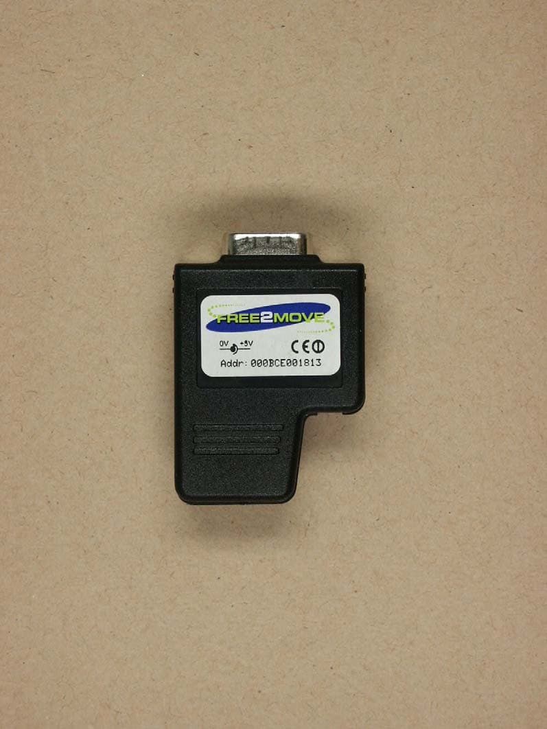 Serial cable replacement and communicat. handheld - FCC ID R47F2M01C1 - Free2move AB (2)