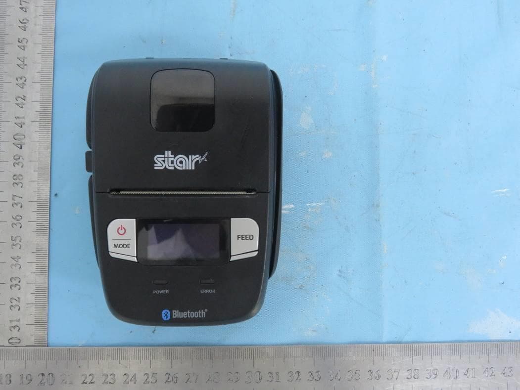 Portable Thermal Printer - FCC ID R49SM-L201 - STAR MICRONICS CO., LTD. (3)