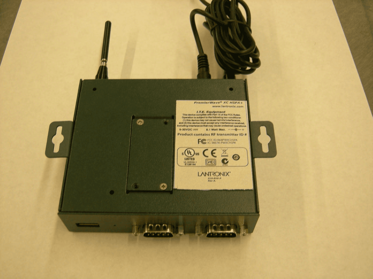 PremierWave XC HSPA+ - FCC ID R68PWXCHSPA - Lantronix, Inc.