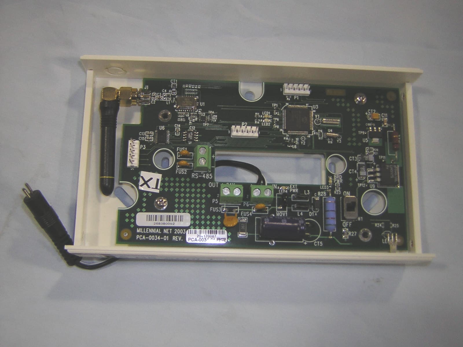 Wireless Sensor Network Router - FCC ID R8N-RT-5209Z1 - Millennial Net