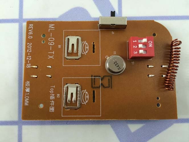 Wireless Remote Control Switch - FCC ID R9LML09S - Fulcrum Products, Inc. (2)