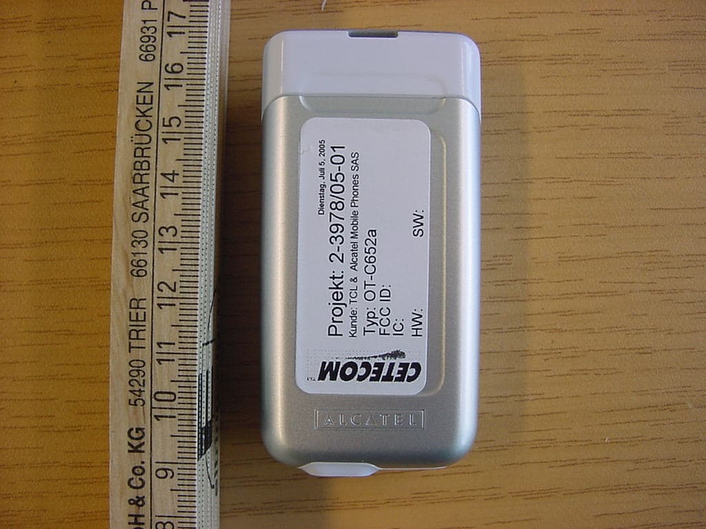 GSM 850/1900 Mobile Phone - FCC ID RAD014 - TCT Mobile Limited (3)