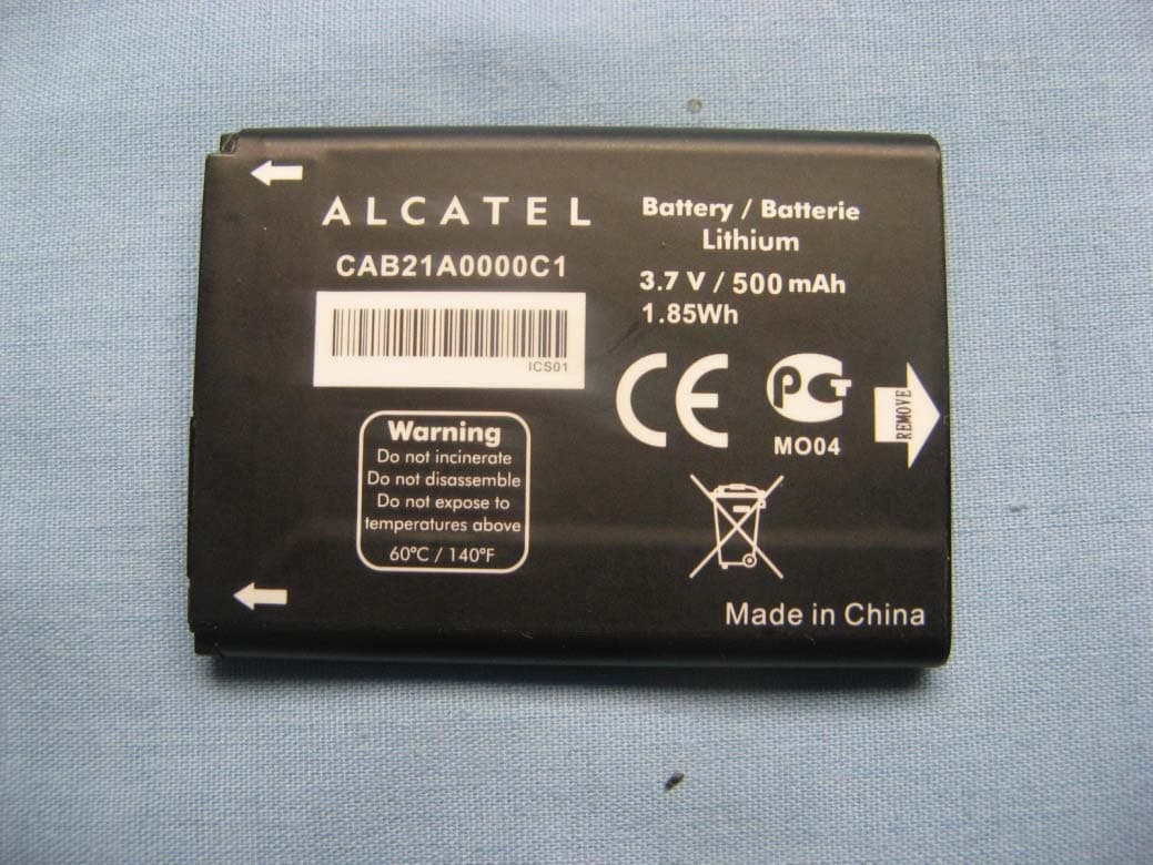 GSM/GPRS 850/1900 Dual-band mobile phone - FCC ID RAD124 - TCT Mobile Limited