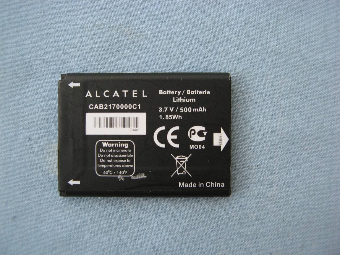 GSM850/PCS1900 dualband mobile phone - FCC ID RAD145 - TCT Mobile Limited