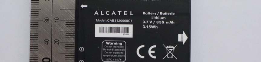 GSM/GPRS/EDGE/WCDMA Digital Mobile Phone with Bluetooth - FCC ID RAD204 - TCT Mobile Limited (5)