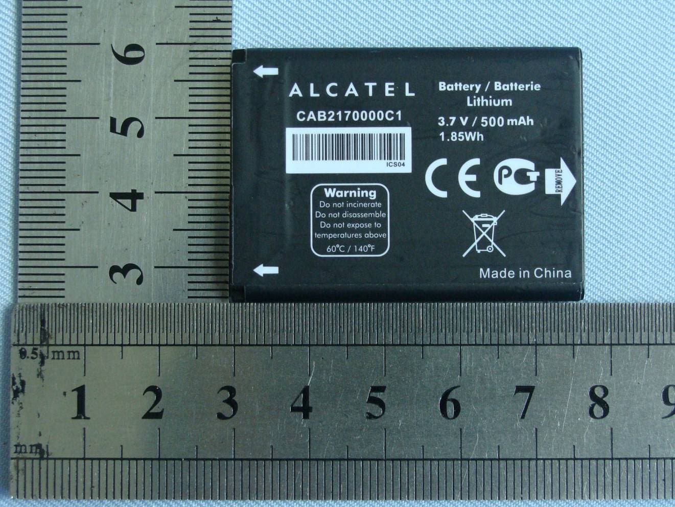 Quad-Band GSM mobile phone - FCC ID RAD304 - TCT Mobile Limited (3)
