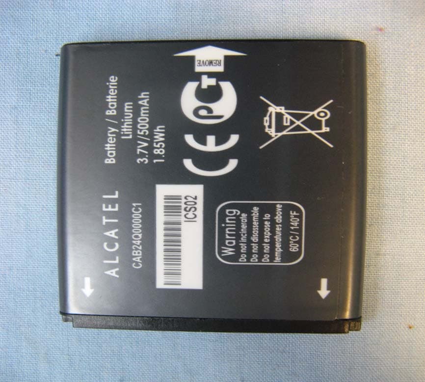 GSM dual band mobile phone - FCC ID RAD326 - TCT Mobile Limited