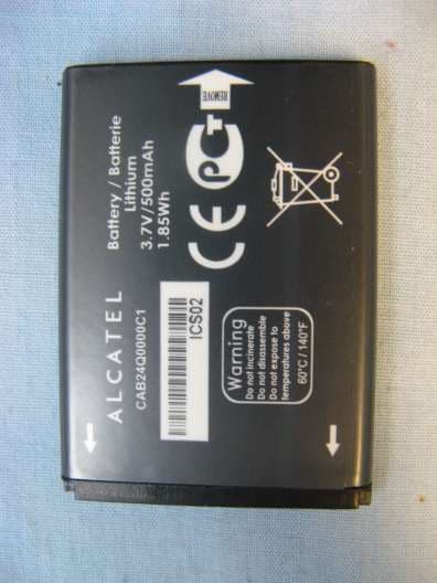 GSM dual band mobile phone - FCC ID RAD346 - TCT Mobile Limited (2)