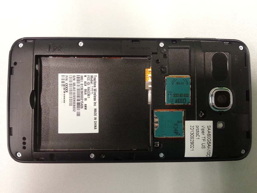 HSDPA/HSUPA/UMTS Tri bands / GSM quad bands/LTE Bi bands mobile phone - FCC ID RAD361 - TCT Mobile Limited