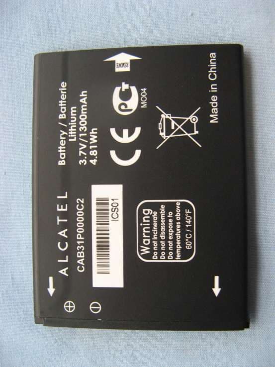 HSDPA/HSUPA/UMTS dualband / GSM quad bands mobile phone - FCC ID RAD373 - TCT Mobile Limited (2)