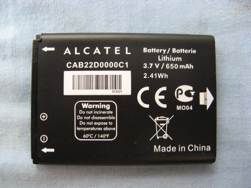 GSM/GPRS quadband mobile phone - FCC ID RAD395 - TCT Mobile Limited (2)
