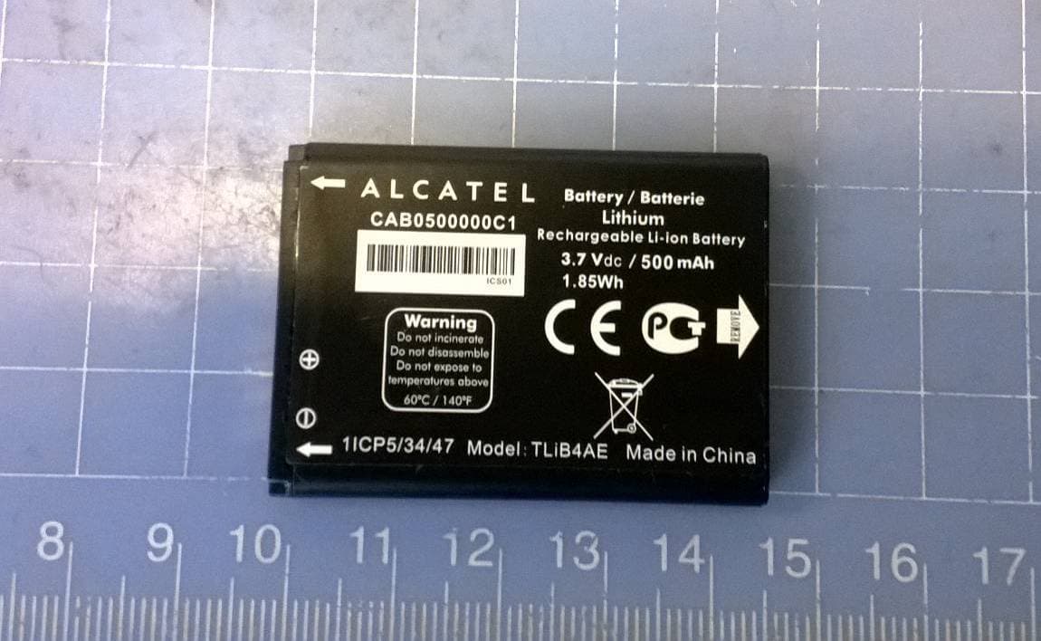GSM quad band mobile phone - FCC ID RAD446 - TCT Mobile Limited (5)