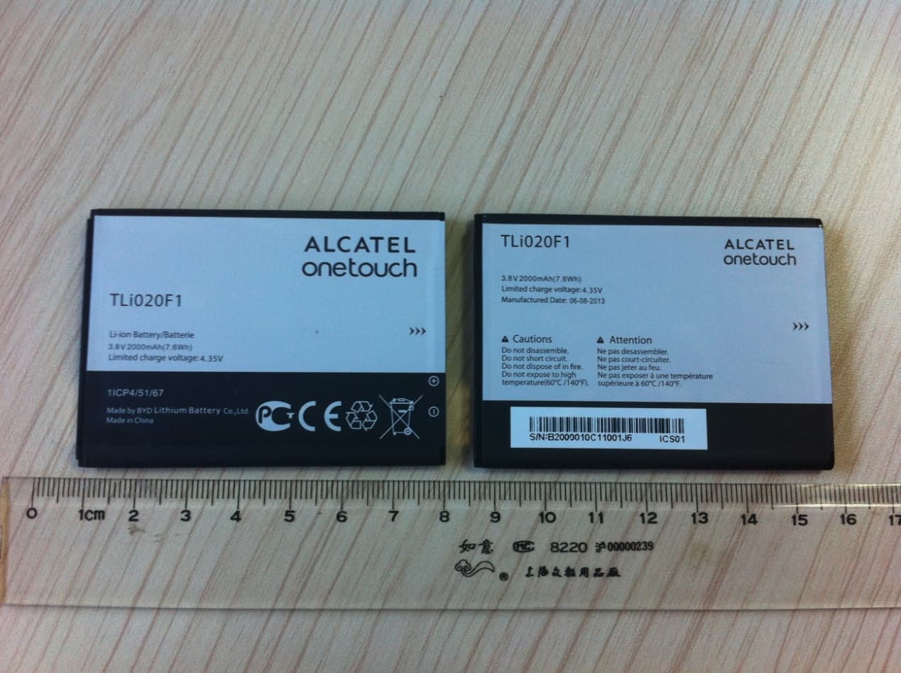GSM/GPRS/EDGE/UMTS Digital Mobile Phone with Bluetooth and WiFi - FCC ID RAD474 - TCT Mobile Limited