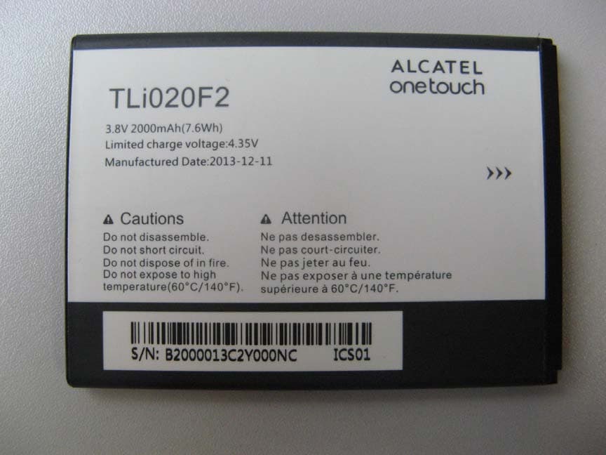 UMTS triband/GSM quadband mobile phone - FCC ID RAD475 - TCT Mobile Limited (4)