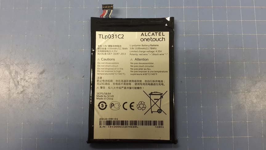 GSM Quad-band / UMTS Quad-band / LTE 6 bands mobile phone - FCC ID RAD492 - TCT Mobile Limited (2)