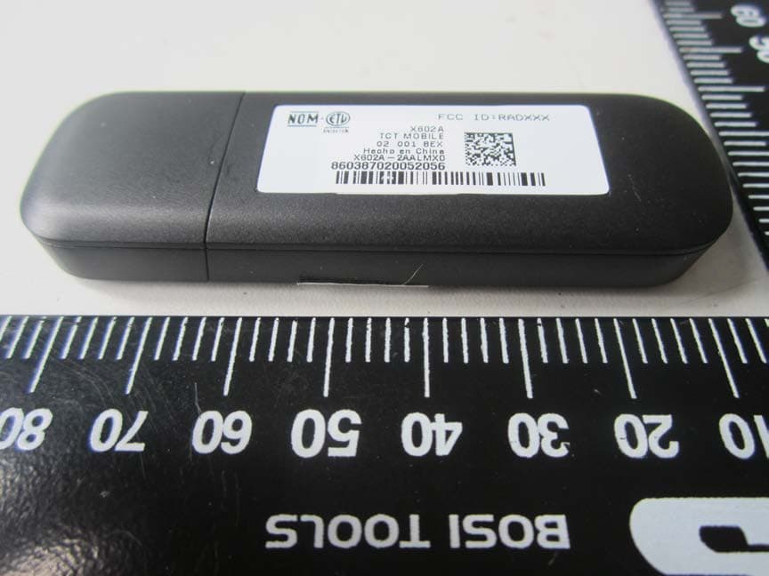 UMTS USB Modem - FCC ID RAD502 - TCT Mobile Limited