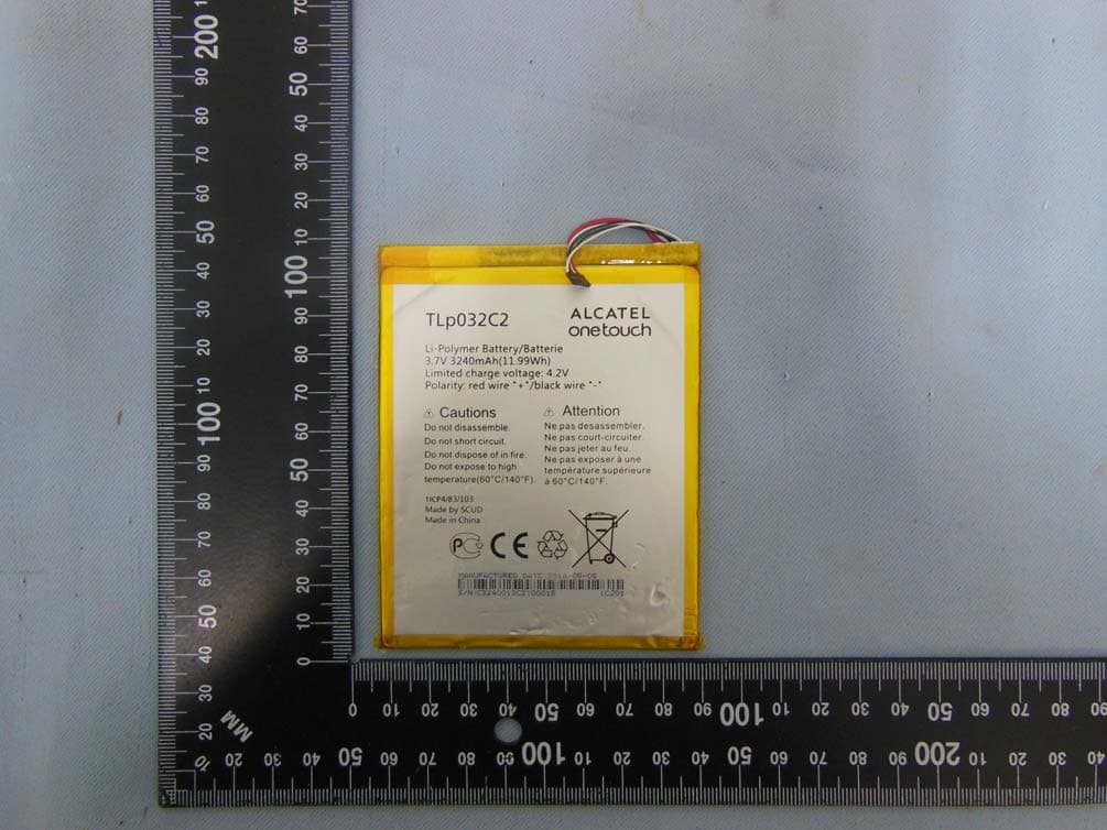 Tablet PC - FCC ID RAD504 - TCT Mobile Limited