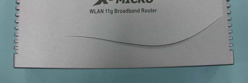X-Micro WLAN 11g Broadband Router - FCC ID RAFXWL-11GRAG - X-Micro Technology Corp., (3)