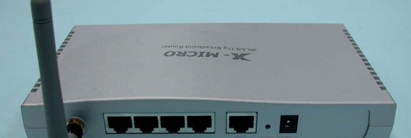 X-Micro WLAN 11g Broadband Router - FCC ID RAFXWL-11GRAG - X-Micro Technology Corp., (5)