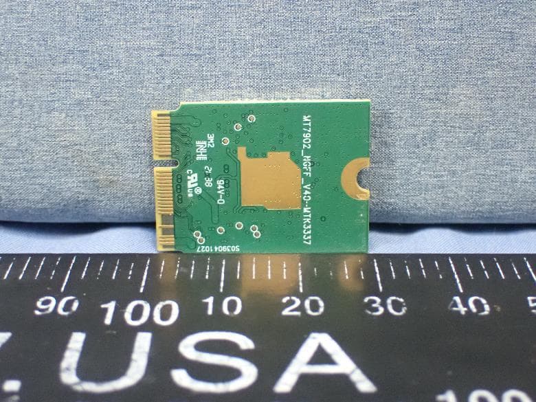 1TX 11ax (WiFi6E) BW160 + BT/BLE Combo Card - FCC ID RAS-MT7902 - MediaTek Inc. (5)