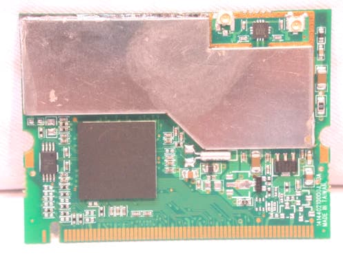 Wireless miniPCI 802.11 g/b adapter - FCC ID RAXWN4402AARC - Arcadyan Technology Corporation (3)