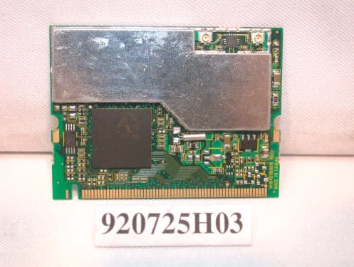 Wireless miniPCI 802.11 a/g/b adapter - FCC ID RAXWN6401CARC - Arcadyan Technology Corporation (3)