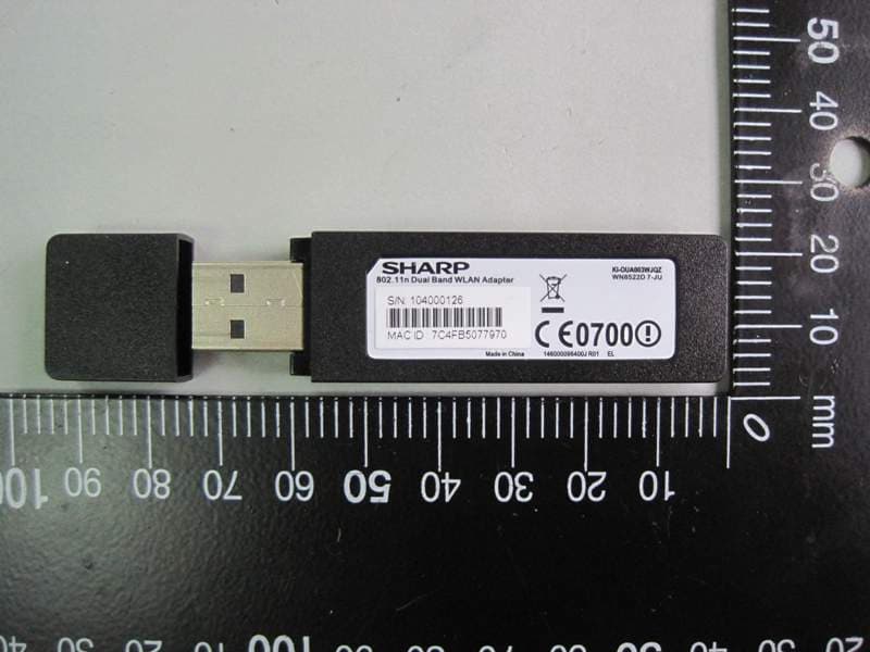 802.11n Dual Band WLAN Adapter - FCC ID RAXWN8522D7JU - Arcadyan Technology Corporation (2)