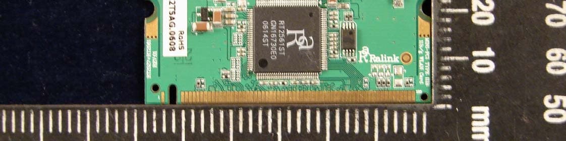 IEEE WIRELESS 802.11g WIRELESS MINI PCI ADAPTER - FCC ID RC6AWI-922T - Amigo Technology Inc.