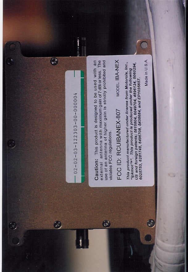 Single Channel RF Amplifier - FCC ID RCUIBANEX-807 - Inteligain Corporation, Inc. (2)