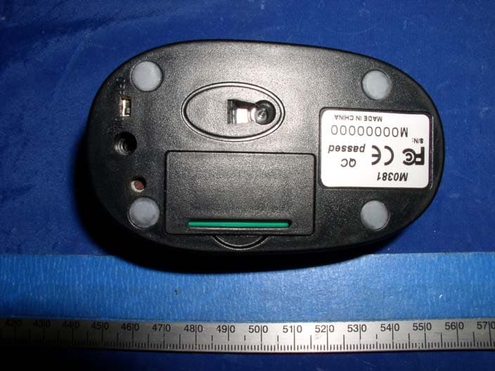 Wireless Mouse - FCC ID RETM0381 - Panyu Elite Century Electronics Co., Ltd.