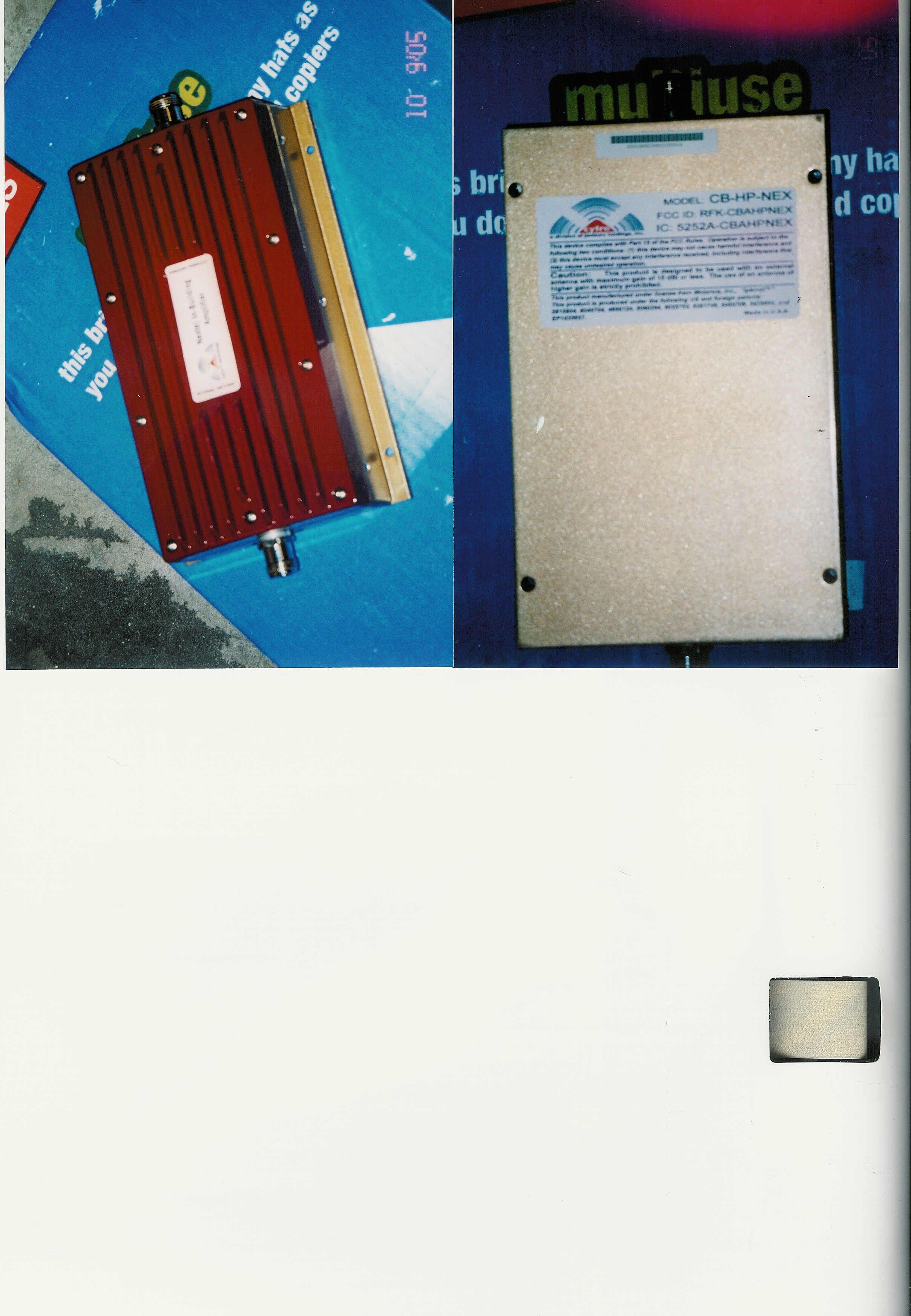 Multi Channel Power Amplifier - FCC ID RFK-CBAHPNEX - Intelligent Wireless Products Inc.