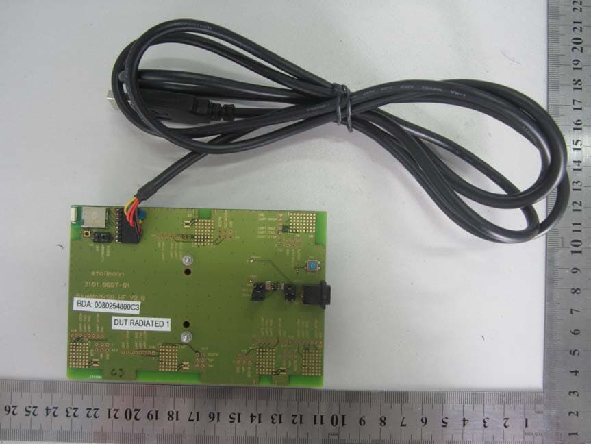 Bluetooth Module - FCC ID RFRMSR - Telit Wireless Solutions GmbH (3)