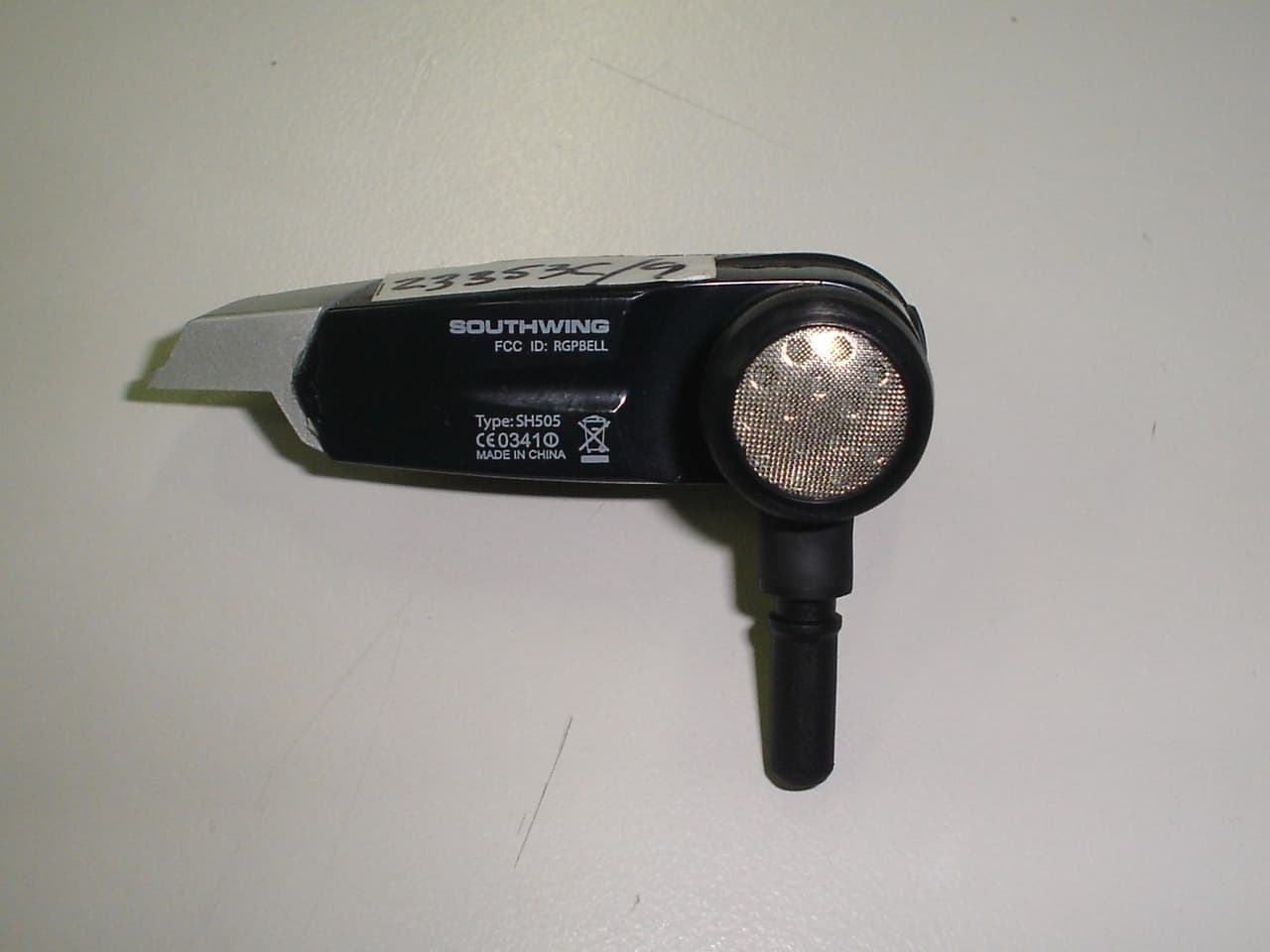 Bluetooth Wireless Stereo Headset / Model: SH505 - FCC ID RGPBELL - Southwing S.L.