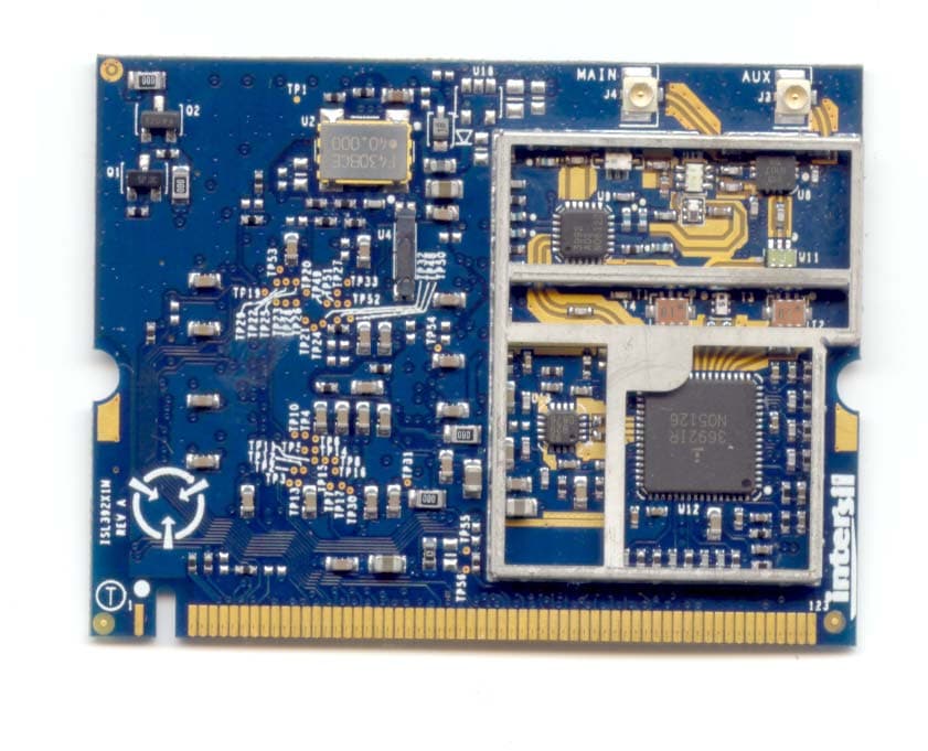 2.4/5 GHz IEEE 802.11g/a WLAN MiniPCI card - FCC ID RGS39200M1 - Conexant Systems B.V.