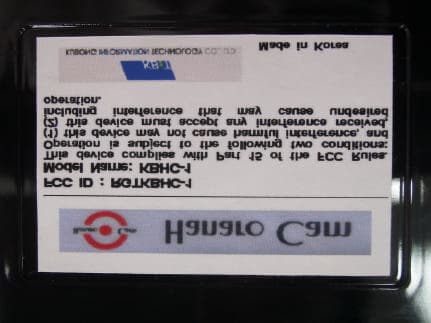 HANARO CAM - FCC ID RGTKBHC-1 - Kubong Information Technology Co., Ltd.