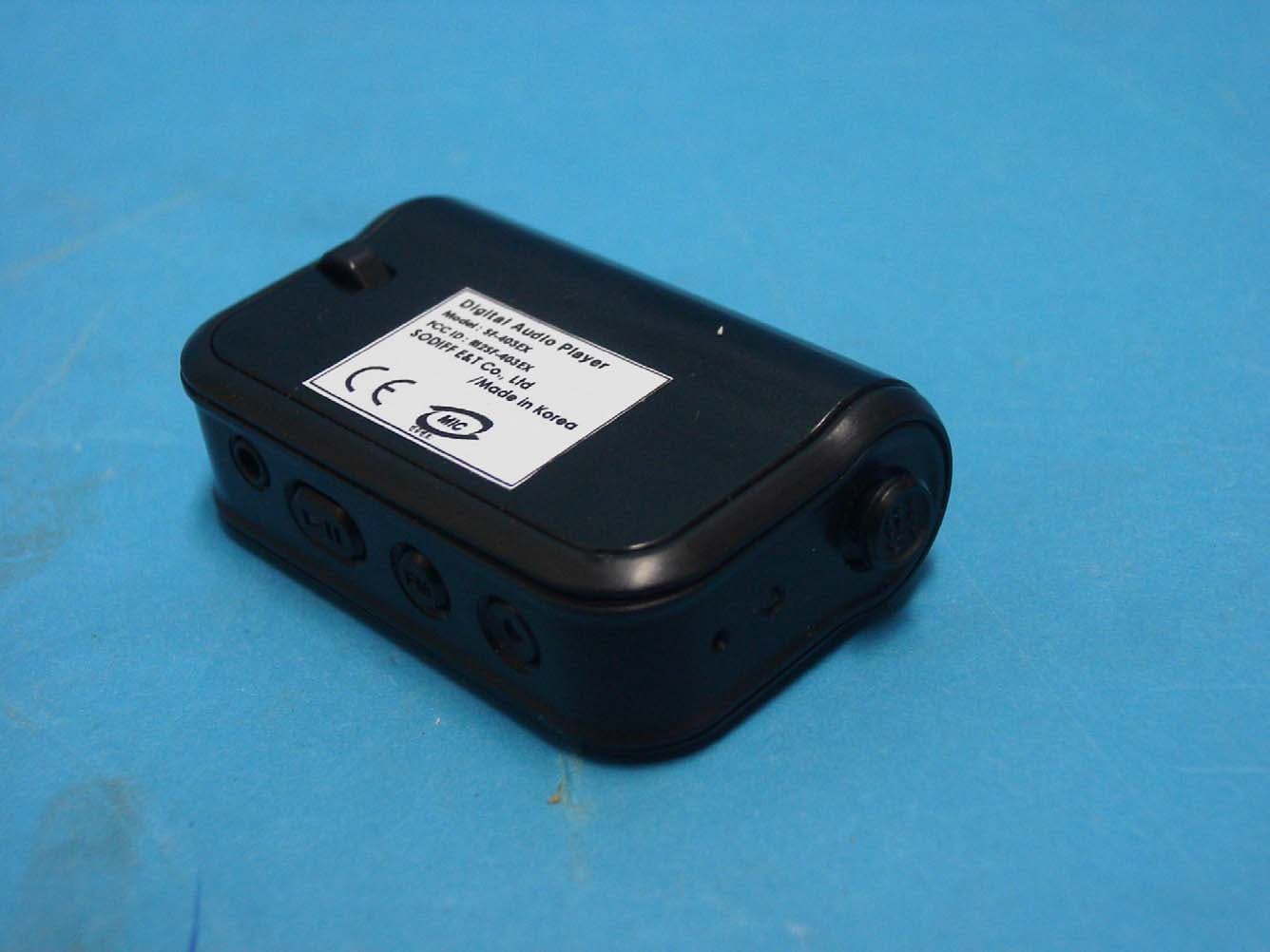 Digital Audio Player - FCC ID RI2SF-403EX - Sodiff E&T Co., Ltd. (5)