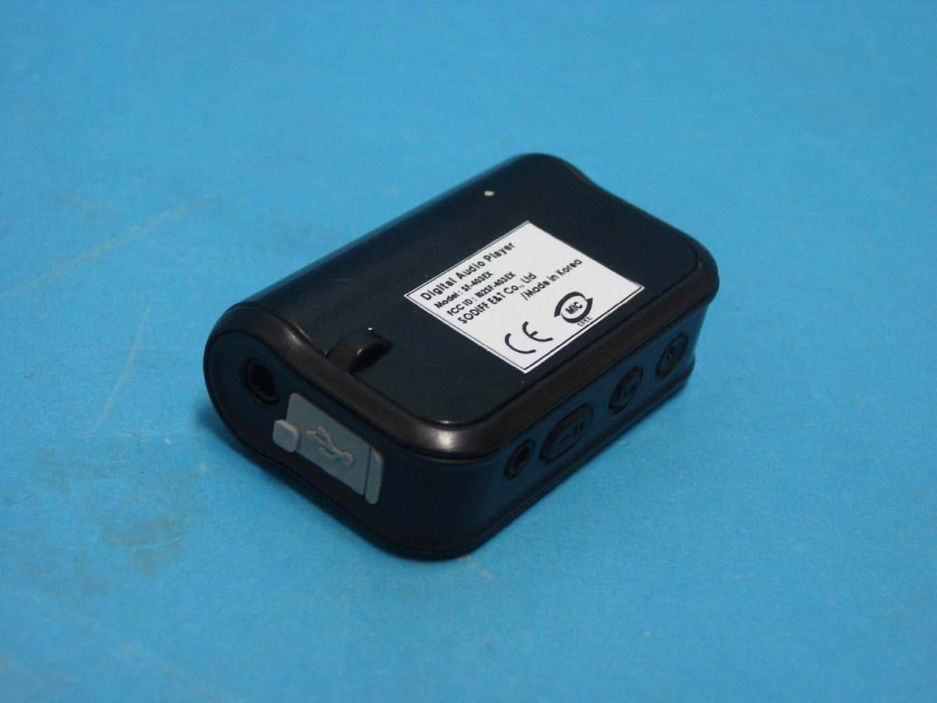 Digital Audio Player - FCC ID RI2SF-403EX - Sodiff E&T Co., Ltd. (4)