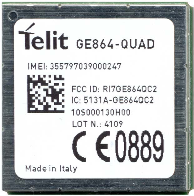 Quadband GSM/ GPRS Module - FCC ID RI7GE864QC2 - Telit Communications S.p.A. (2)