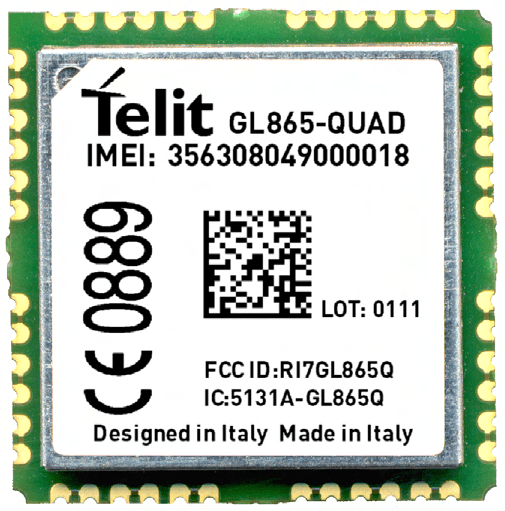 Quadband GSM/ GPRS Module - FCC ID RI7GL865Q - Telit Communications S.p.A. (2)