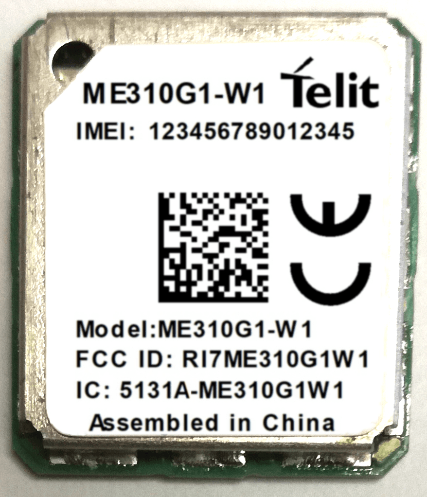 Data Terminal Module - FCC ID RI7ME310G1W1 - Telit Communications S.p.A.