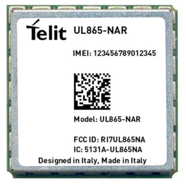 2G/3G module - FCC ID RI7UL865NA - Telit Communications S.p.A.