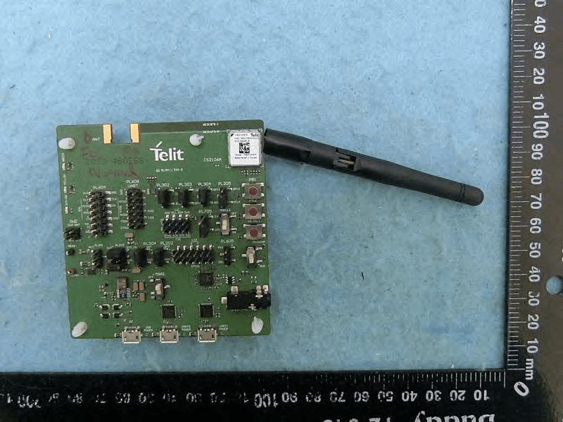 802.11 b/g/n WiFi Module+BT combo module - FCC ID RI7WE310F5 - Telit Communications S.p.A. (3)